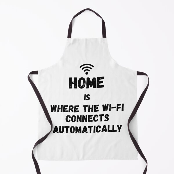 Item preview, Home is where the Wi-Fi connects automatically designed and sold by IssaraStudio.