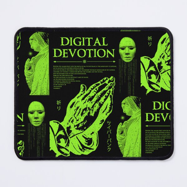 Item preview, Digital Devotion Brutalism Y2K Aesthetic designed and sold by PVSKI.