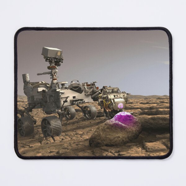 Item preview, STK204851S-The Perseverance Mars rover searching for signs of microbial life in rocks. designed and sold by StocktrekImages.