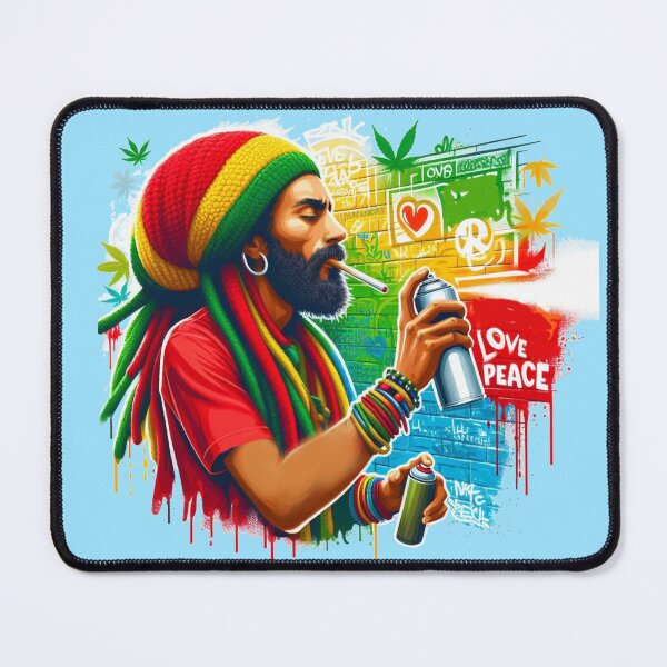Item preview, Rasta Man designed and sold by Myra365Art.