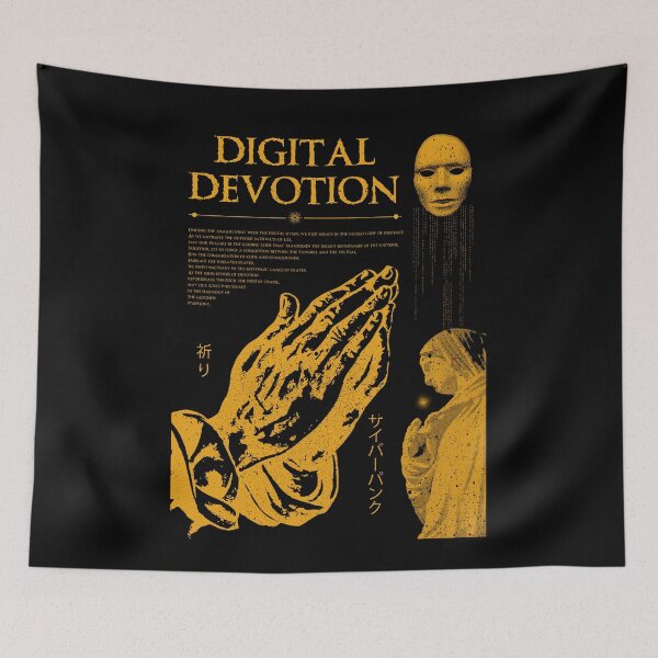 Item preview, Digital Devotion Brutalism Y2K Aesthetic designed and sold by PVSKI.