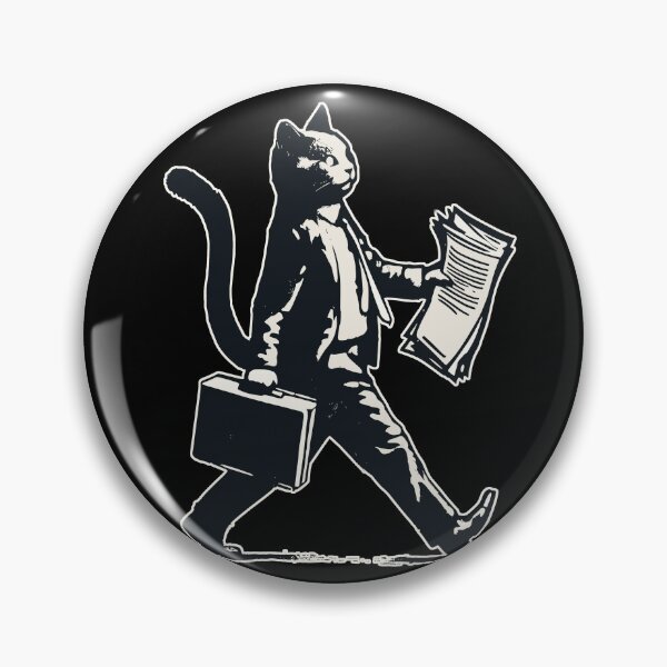 Item preview, Busy cat on the way to work designed and sold by TomFrontierArt.