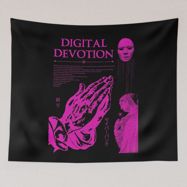 Item preview, Digital Devotion Brutalism Y2K Aesthetic designed and sold by PVSKI.
