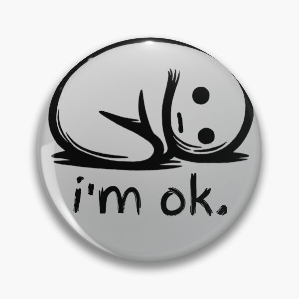 Item preview, i'm ok (light) designed and sold by RottenAppleShop.