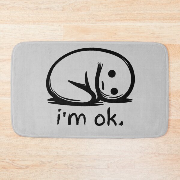 Item preview, i'm ok (light) designed and sold by RottenAppleShop.