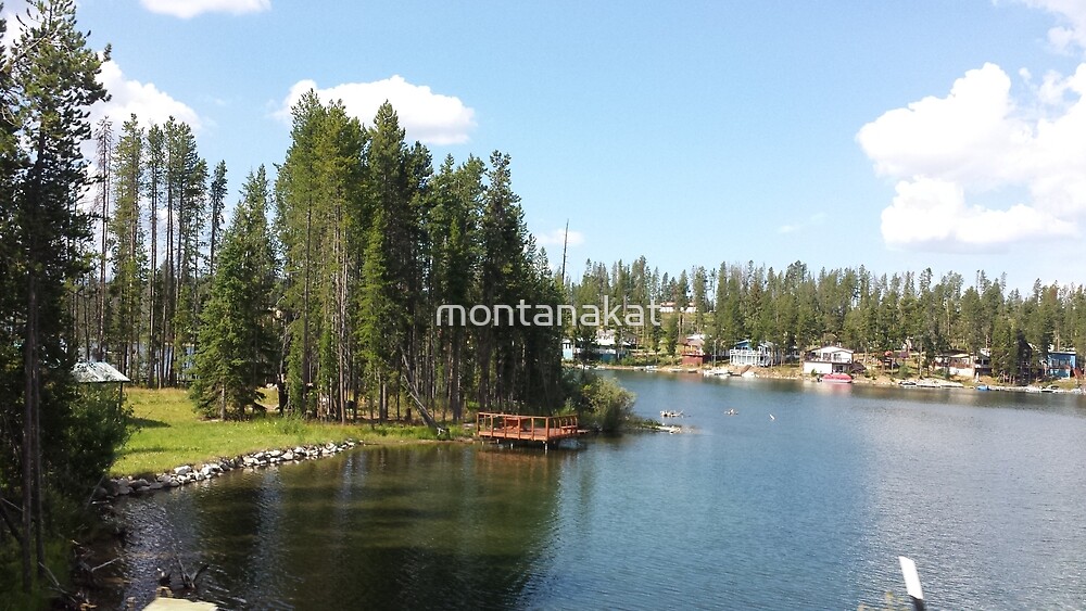 Lake, Montana " by montanakat Redbubble