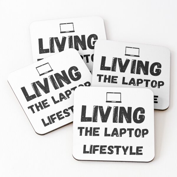 Item preview, Living the laptop lifestyle designed and sold by IssaraStudio.
