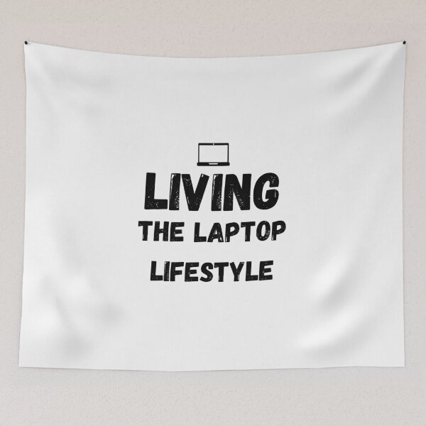 Item preview, Living the laptop lifestyle designed and sold by IssaraStudio.