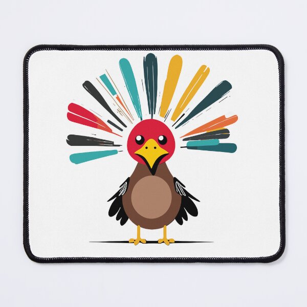 Item preview, cute turkey | cute turkey face designed and sold by MindFrank.