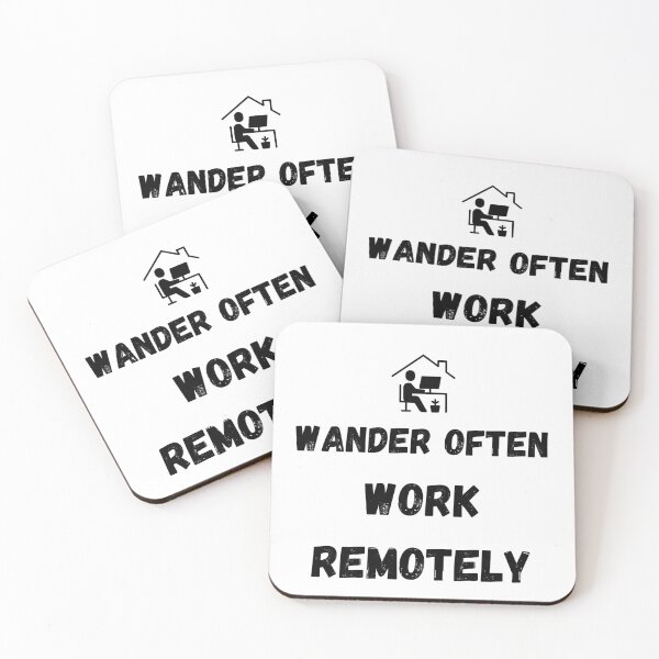 Item preview, Wander often, work remotely designed and sold by IssaraStudio.
