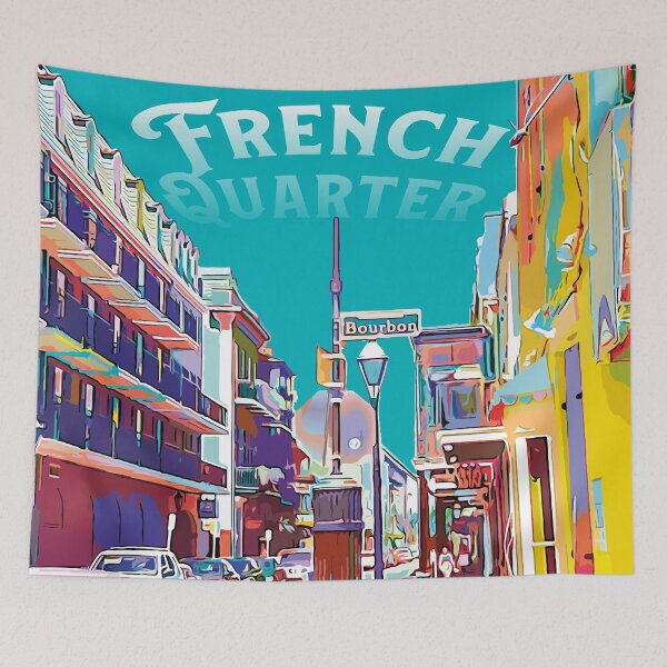 Item preview, The French Quarter designed and sold by VRMediaDecor.
