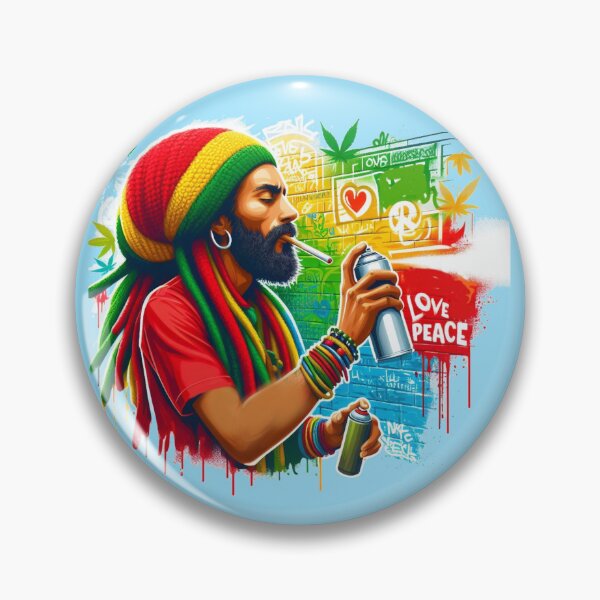 Item preview, Rasta Man designed and sold by Myra365Art.