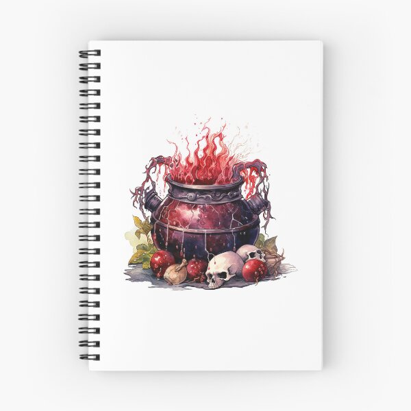 Item preview, Watercolor OxBlood Witch's Brew designed and sold by Mandayartstudio.