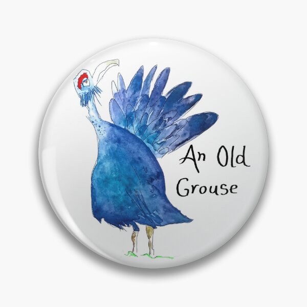 Item preview, An Old Grouse designed and sold by RhubarbJuniper.