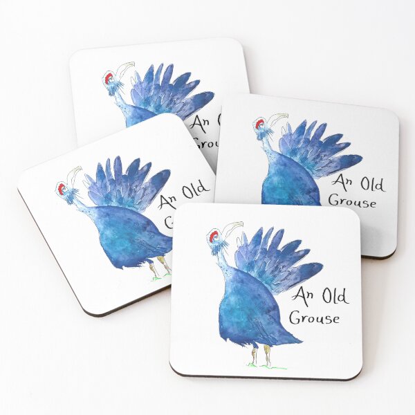 Item preview, An Old Grouse designed and sold by RhubarbJuniper.