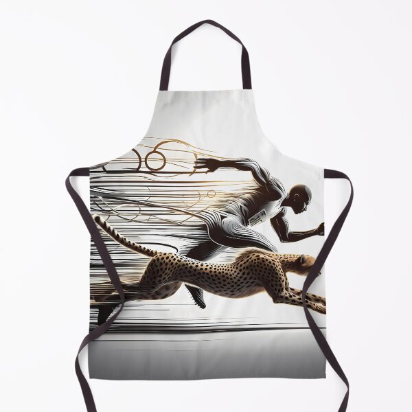 Item preview, Man versus Cheetah designed and sold by Vibranta Studio.