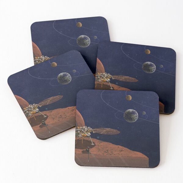 Item preview, STK204854S-Rendition of the InSight lander. designed and sold by StocktrekImages.