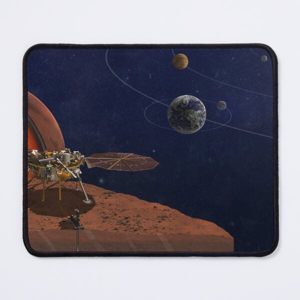Item preview, STK204854S-Rendition of the InSight lander. designed and sold by StocktrekImages.