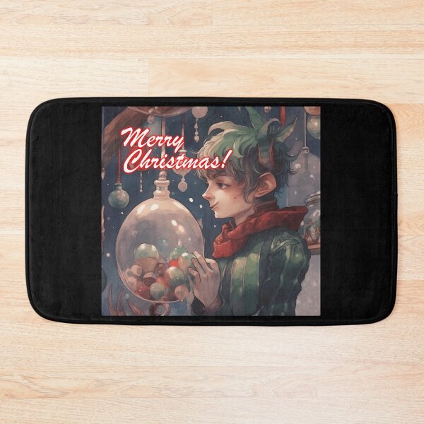 Item preview, A watercolor illustration Merry Christmas elf designed and sold by Mickeymouse2023.