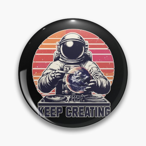 Item preview, Just Keep Creating designed and sold by TomFrontierArt.