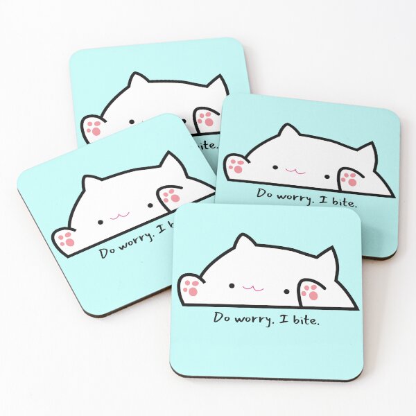 Item preview, Cat funny quote: Do worry, I bite designed and sold by QUOT-s.
