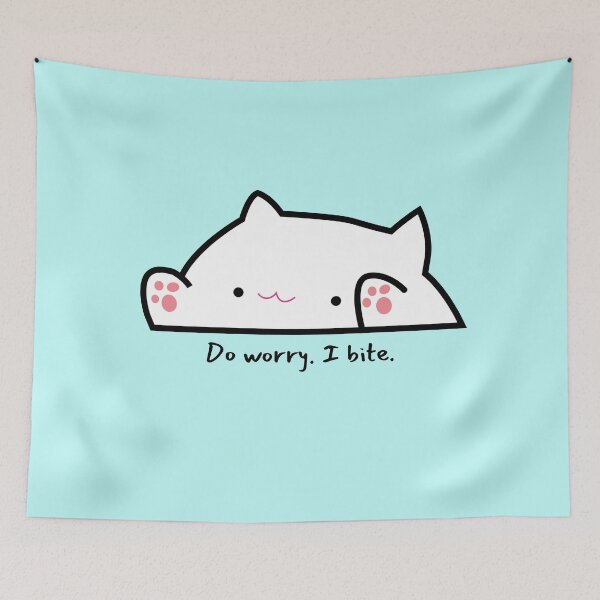 Item preview, Cat funny quote: Do worry, I bite designed and sold by QUOT-s.