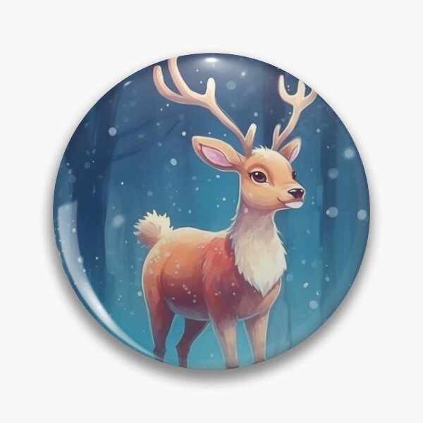 Item preview, cute Reindeer in the forest designed and sold by Gatterwe.