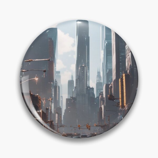 Item preview, Futuristic New York designed and sold by Bat290.