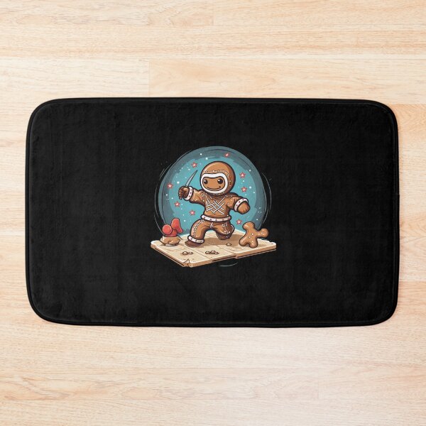 Item preview, Cosmic Cookie Quest: Gingerbread Astronaut designed and sold by FunnyDesignsArt.