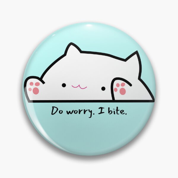 Item preview, Cat funny quote: Do worry, I bite designed and sold by QUOT-s.