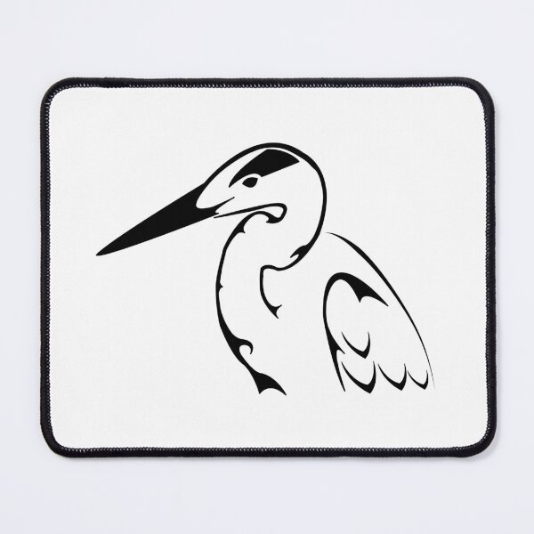 Item preview, Heron Outlined designed and sold by SkyeNotions.