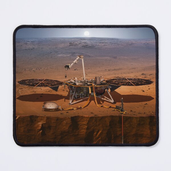 Item preview, STK204856S-The InSight lander, its sensors, cameras and instruments. designed and sold by StocktrekImages.