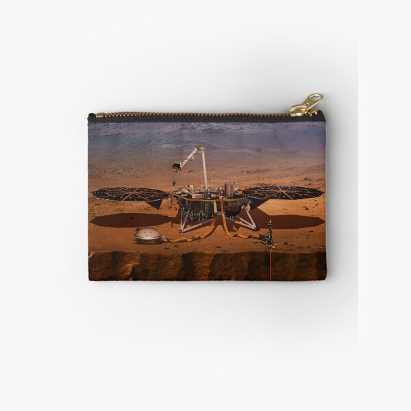 Item preview, STK204856S-The InSight lander, its sensors, cameras and instruments. designed and sold by StocktrekImages.