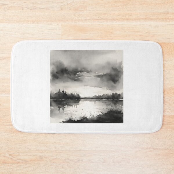 Item preview, Design of Sunrise over a tranquil lake designed and sold by IssaraStudio.