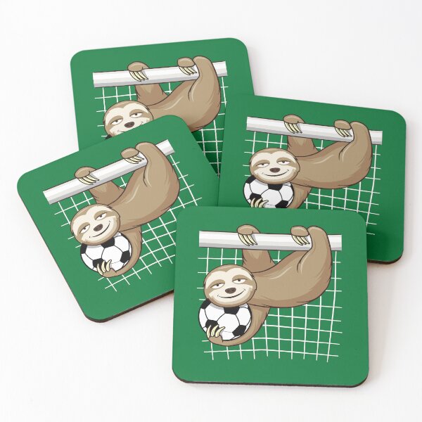 Item preview, Sloth Goalkeeper - Funny Sloth Soccer Football Fan designed and sold by propellerhead.