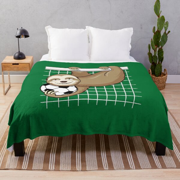 Item preview, Sloth Goalkeeper - Funny Sloth Soccer Football Fan designed and sold by propellerhead.