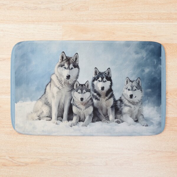 Item preview, Siberian Husky pack designed and sold by PetsArt.