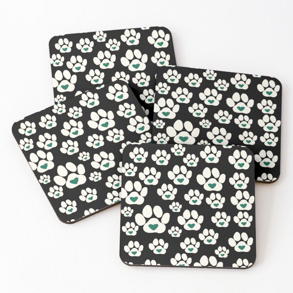 Item preview, Dog paws - paw with heart - dog day designed and sold by vibeno1.