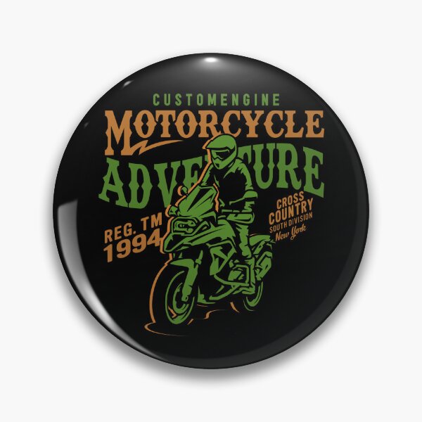 Item preview, Customengine Motorcycle Adventure Cross Country: Motorcyclist Life designed and sold by EmiAndMike.