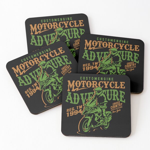 Item preview, Customengine Motorcycle Adventure Cross Country: Motorcyclist Life designed and sold by EmiAndMike.