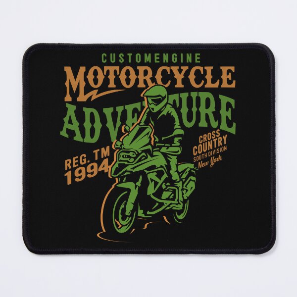 Item preview, Customengine Motorcycle Adventure Cross Country: Motorcyclist Life designed and sold by EmiAndMike.