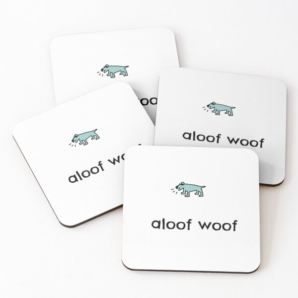 Item preview, Aloof woof designed and sold by dogtired.