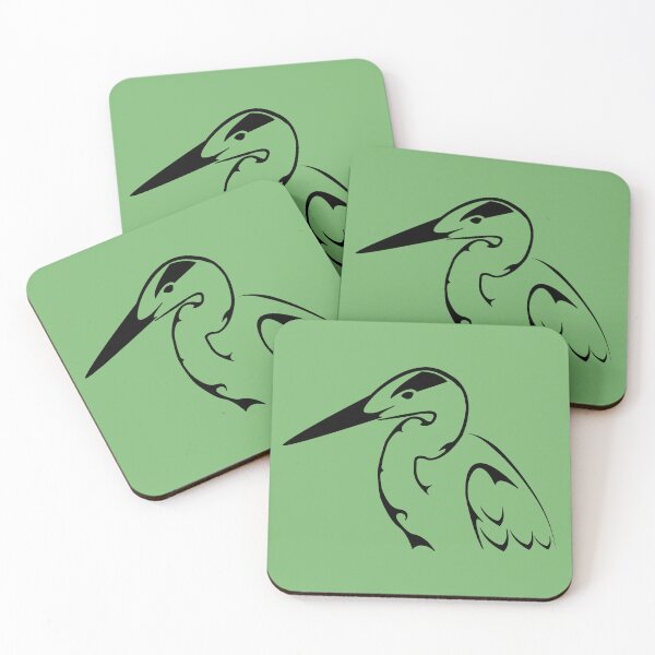 Item preview, Heron on Green designed and sold by SkyeNotions.