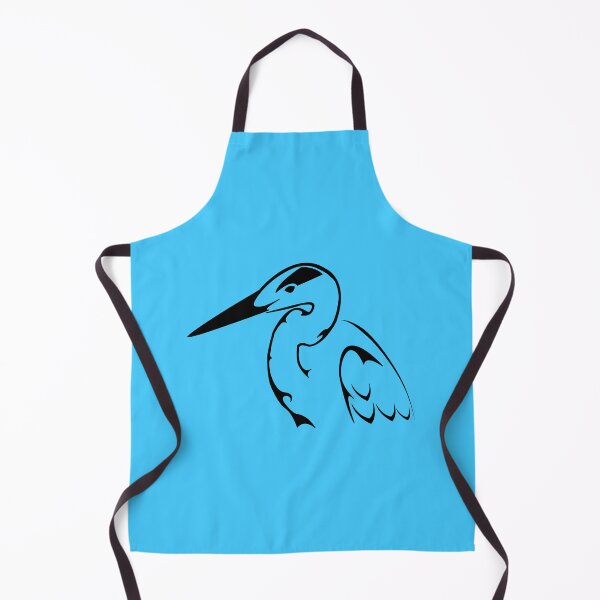 Item preview, Heron on Blue designed and sold by SkyeNotions.