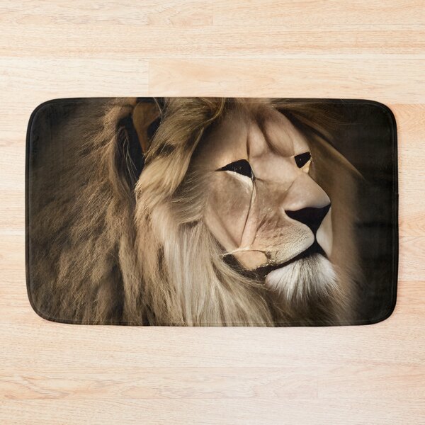Item preview, Graceful Lion Majesty: Wear the Pride, Adorn the Roar! designed and sold by nadeem4design.