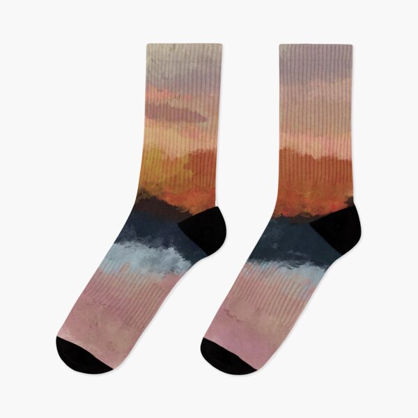Item preview, Abstract Digital Oil Painting Clouds and Sunset  designed and sold by Anton Repetto.