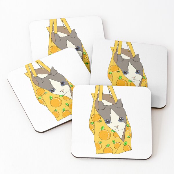 Item preview, Cat & orange designed and sold by BRBshopUp.