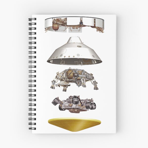 Item preview, STK204860S-Five major components of the Mars 2020 spacecraft. designed and sold by StocktrekImages.