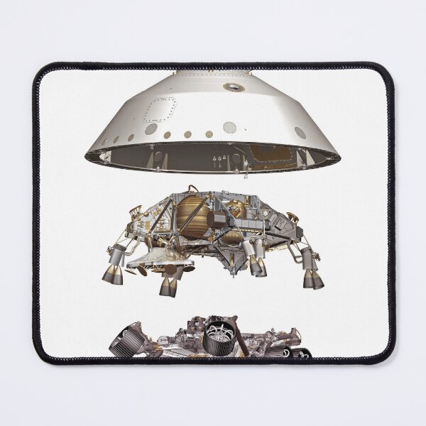 Item preview, STK204860S-Five major components of the Mars 2020 spacecraft. designed and sold by StocktrekImages.