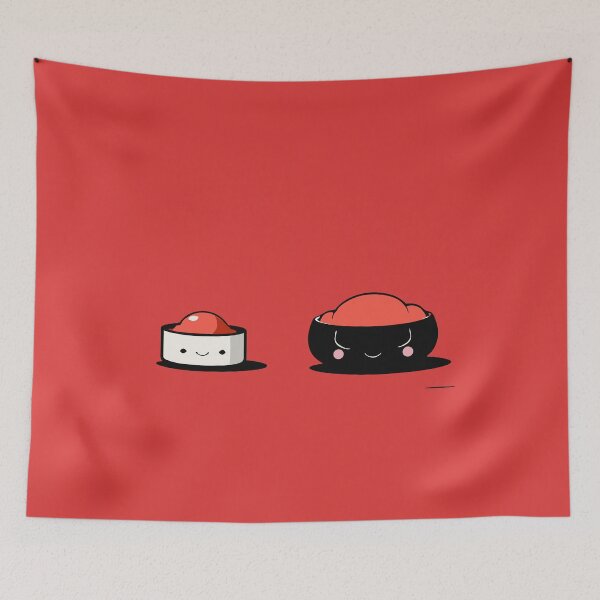 Item preview, kawaii sushi | kawaii umeboshi designed and sold by MindFrank.